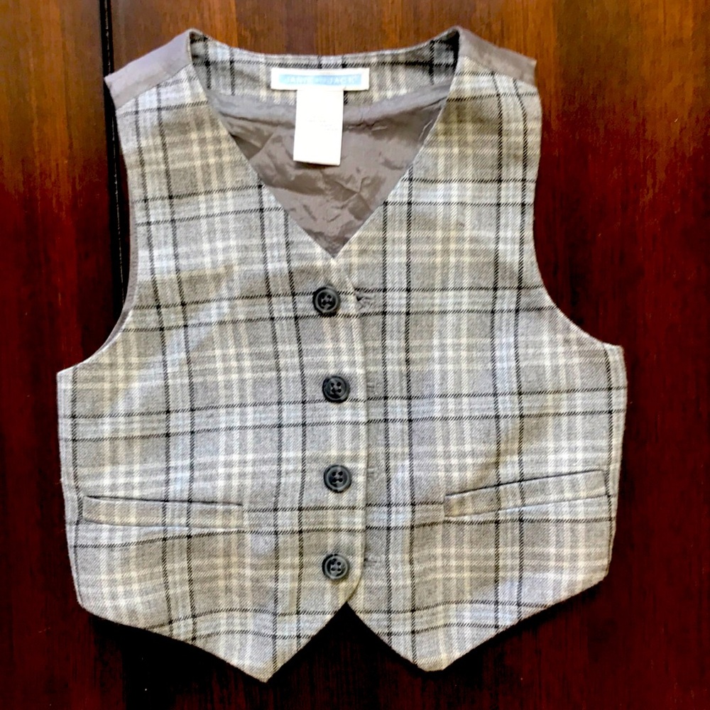 Janie and Jack boys suit Vest